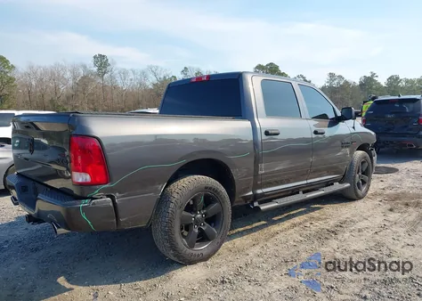 2018 Ram 1500 Express 4X4 5'7 Box from USA, damaged, VIN 1C6RR7KT8JS197218